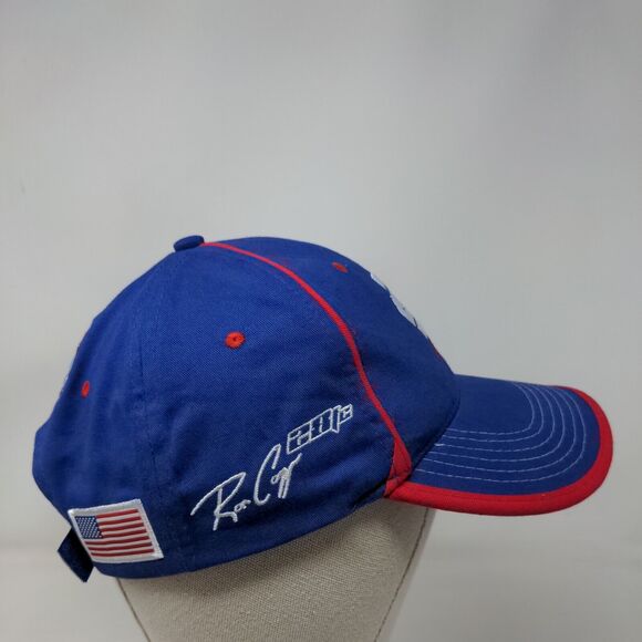 NAPA Racing Strapback Hat Blue Chase Elliot #24 Ron Capps #28 Embroidered Logo - Picture 4 of 8